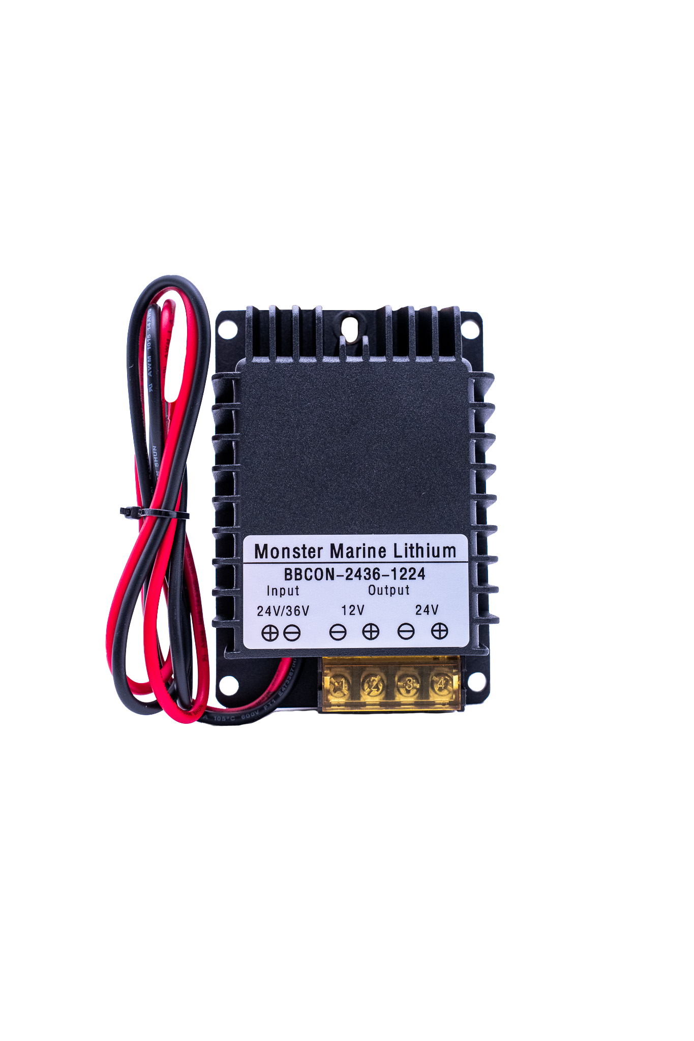 Live sonar 24v/36v- to 12/24v converter “The Bandit” – Monster
