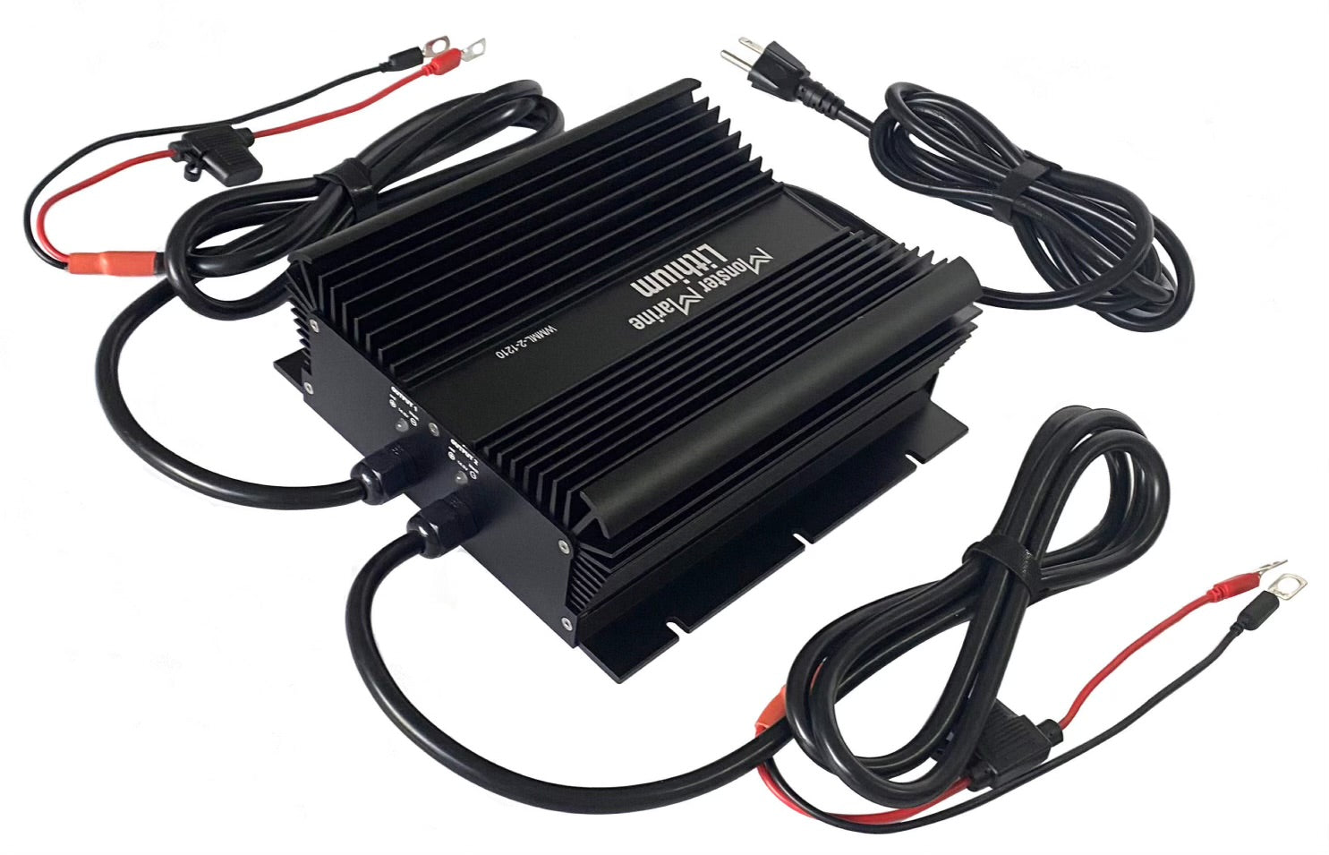 2 Bank Lithium & AGM Marine Waterproof Battery Charger – Monster Marine ...