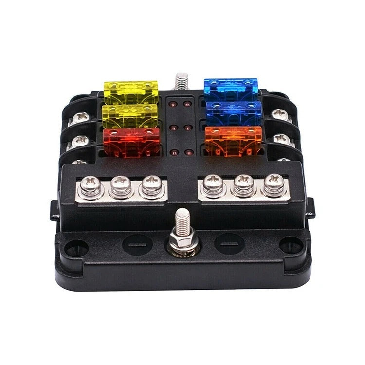 6 Way Fuse Block