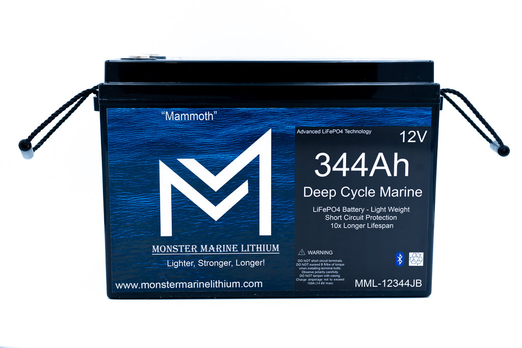12v 344Ah Lithium Deep cycle MML-12344B Bluetooth