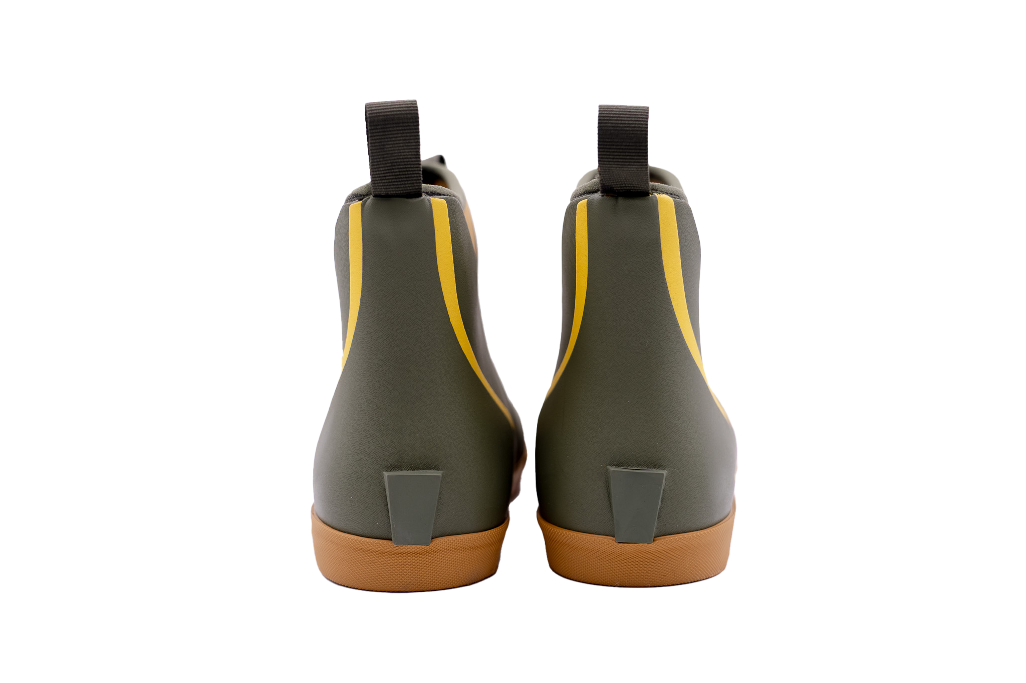 RAIN WARDENS -  GREEN AND YELLOW - WATERPROOF BOOTS