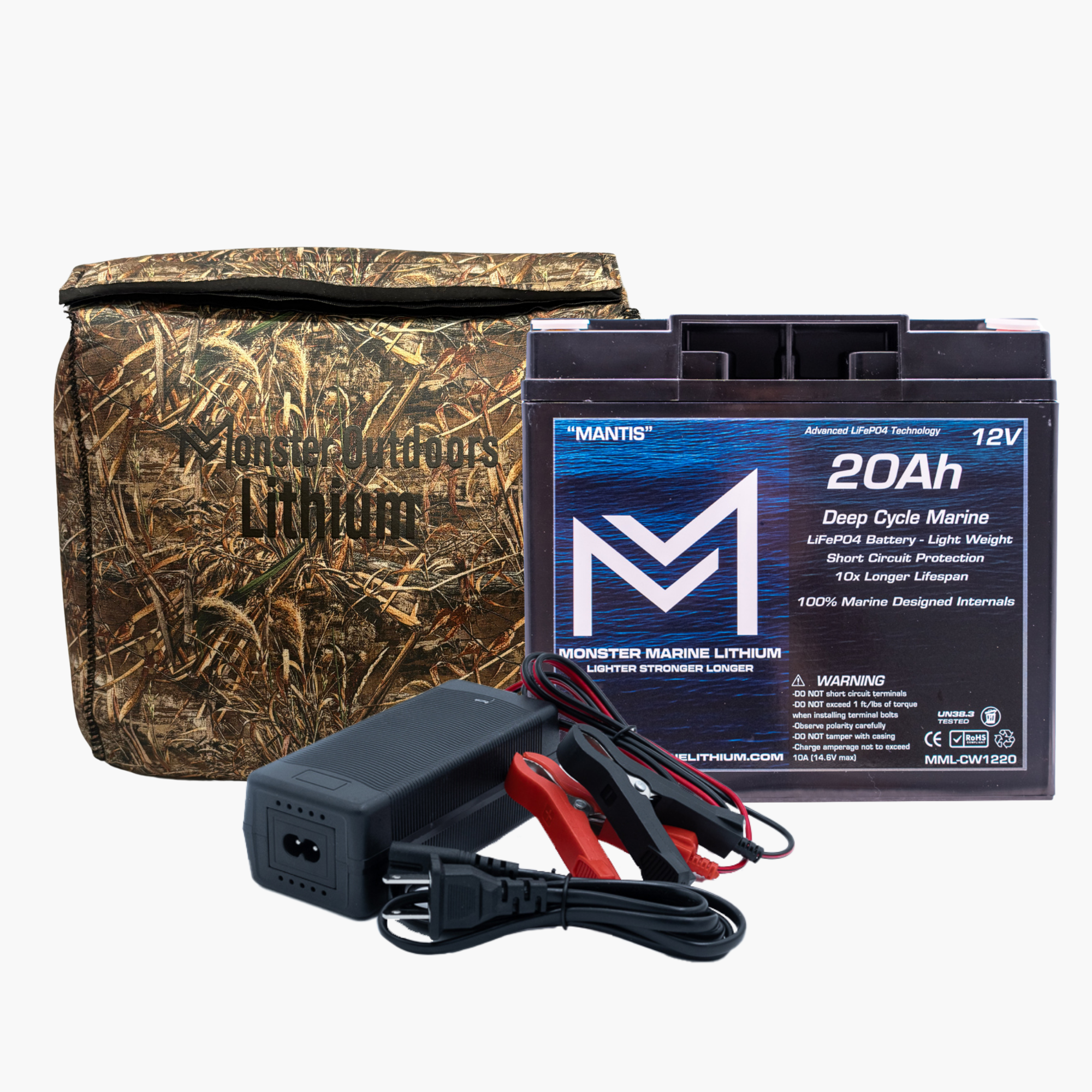 Trail Cam External Battery Pack 12v 18Ah