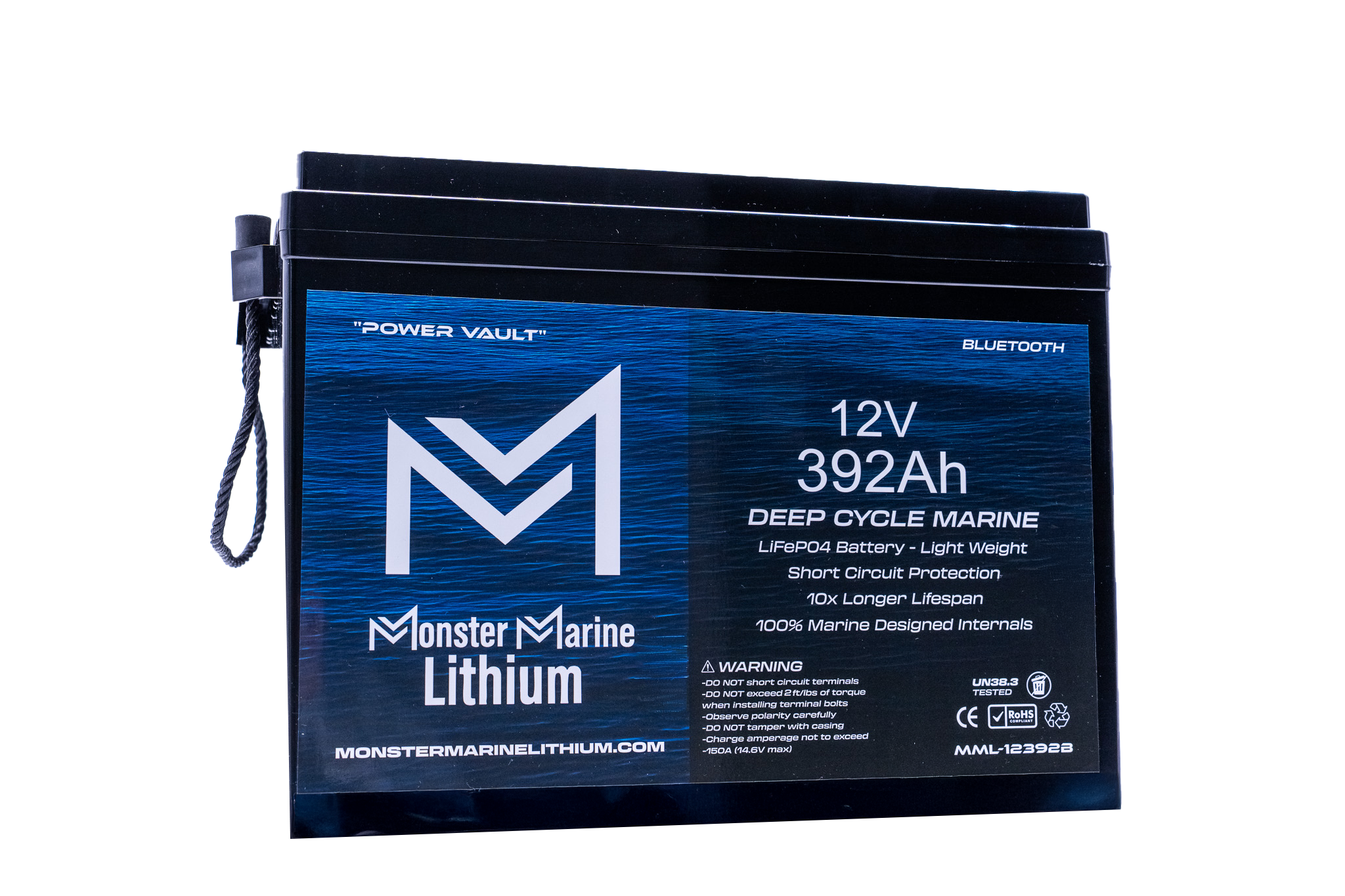 12v 392Ah Deep Cycle Lithium "POWER VAULT"